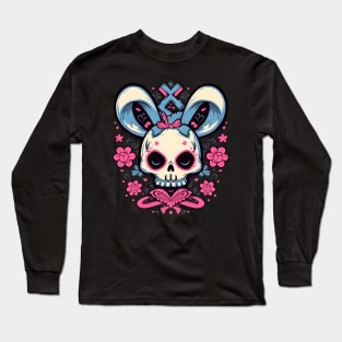 Deth Metal Rabbit Long Sleeve T-Shirt